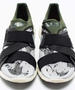 Brand new 🌟 Stella McCartney X Adidas Multicolor Leather And Fabric Slip On 👟 Sneakers Size 40.5 For 👩 Women 🧨 -Stella McCartney Shop luxury women stella mccartney used shoes p678938 006