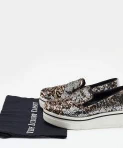 Cheap ❤️ Stella McCartney Multicolor Sequin Binx Platform Slip On 👟 Sneakers Size 36 For 👩 Women 😍 -Stella McCartney Shop luxury women stella mccartney used shoes p680678 001