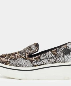 Cheap ❤️ Stella McCartney Multicolor Sequin Binx Platform Slip On 👟 Sneakers Size 36 For 👩 Women 😍
