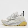 Outlet ✨ Stella McCartney White/Silver Faux Leather And Faux Suede Eclypse Velcro 👟 Sneakers Size 37 For 👩 Women ⭐ -Stella McCartney Shop luxury women stella mccartney used shoes p680949 002
