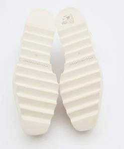 Deals 👍 Stella McCartney White Faux Leather Elyse Platform Derby Size 39 For 👩 Women 💯 -Stella McCartney Shop luxury women stella mccartney used shoes p683937 001