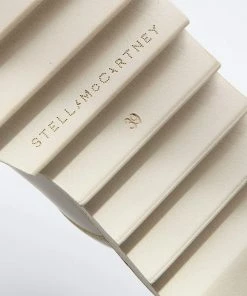 Deals 👍 Stella McCartney White Faux Leather Elyse Platform Derby Size 39 For 👩 Women 💯 -Stella McCartney Shop luxury women stella mccartney used shoes p683937 008