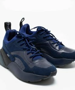 Promo 🛒 Stella McCartney Two-Tone Faux Leather, Faux Suede And Neoprene Eclypse Low-Top 👟 Sneakers Size 40 For 👩 Women 🔥 -Stella McCartney Shop luxury women stella mccartney used shoes p684110 004 scaled