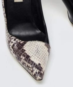 Best Pirce ❤️ Stella McCartney Tri Color Faux Patent And Snakeskin Embossed Leather D'orsay Pumps Size 38.5 For 👩 Women 🔔 17 Best Pirce ❤️ Stella McCartney Tri Color Faux Patent And Snakeskin Embossed Leather D'orsay Pumps Size 38.5 For 👩 Women 🔔 -Stella McCartney Shop luxury women stella mccartney used shoes p691340 008