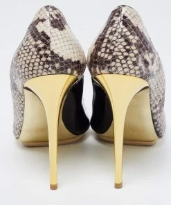 Best Pirce ❤️ Stella McCartney Tri Color Faux Patent And Snakeskin Embossed Leather D'orsay Pumps Size 38.5 For 👩 Women 🔔 15 Best Pirce ❤️ Stella McCartney Tri Color Faux Patent And Snakeskin Embossed Leather D'orsay Pumps Size 38.5 For 👩 Women 🔔 -Stella McCartney Shop luxury women stella mccartney used shoes p691340 009