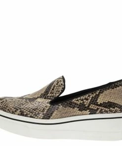 Flash Sale 🧨 Stella McCartney Beige Faux Python Platform Slip On 👟 Sneakers Size 40 For 👩 Women 😉 -Stella McCartney Shop luxury women stella mccartney used shoes p79837 002