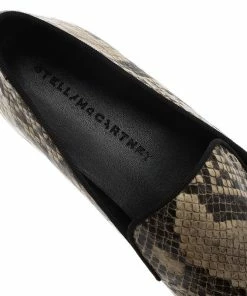 Flash Sale 🧨 Stella McCartney Beige Faux Python Platform Slip On 👟 Sneakers Size 40 For 👩 Women 😉 -Stella McCartney Shop luxury women stella mccartney used shoes p79837 007