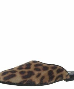 Budget 🛒 Stella McCartney Leopard Print Faux Fur Mules Size 35 For 👩 Women 🔔