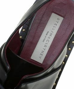 Buy 🛒 Stella McCartney Black Faux Leather Slingback Oxfords Size 39 For 👩 Women 🔥 -Stella McCartney Shop luxury women stella mccartney used shoes p87527 007