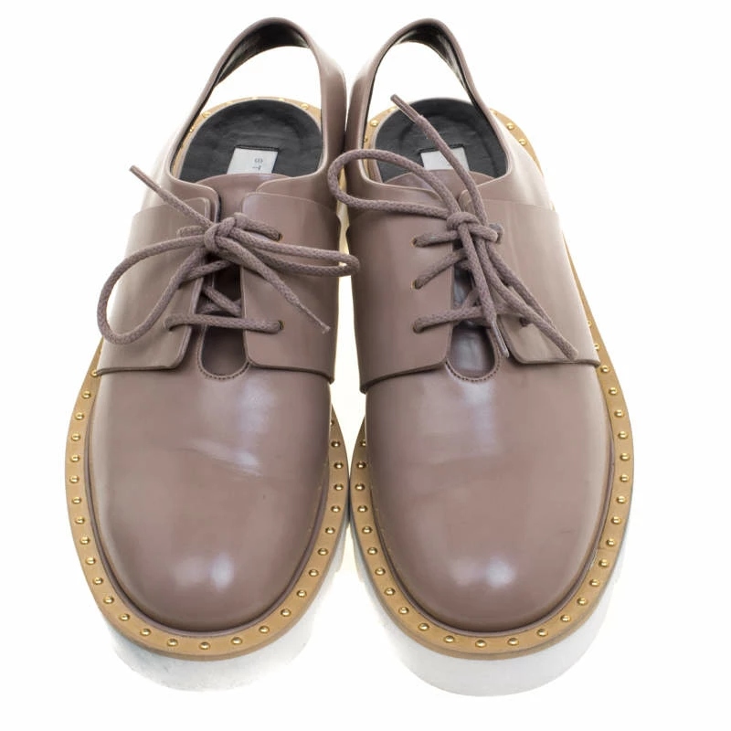 Discount ๐งจ Stella McCartney Beige Faux Leather Slingback Oxfords Size 37 For ๐ฉ Women ๐ฏ 5 Discount ๐งจ Stella McCartney Beige Faux Leather Slingback Oxfords Size 37 For ๐ฉ Women ๐ฏ - Image 3