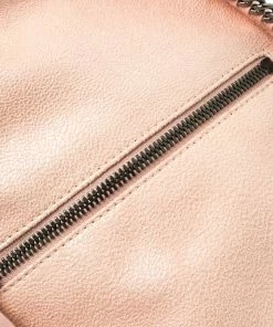 Best deal ⭐ Stella McCartney Pink Faux Leather Falabella 🎒 Backpack For 👩 Women ✔️ -Stella McCartney Shop luxury women stella mccartney used travel p108633 005