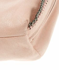 Best deal ⭐ Stella McCartney Pink Faux Leather Falabella 🎒 Backpack For 👩 Women ✔️ -Stella McCartney Shop luxury women stella mccartney used travel p108633 011