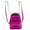 Best Pirce 🎁 Stella McCartney Dark Pink Nylon Falabella 🎒 Backpack For 👩 Women 😀 -Stella McCartney Shop luxury women stella mccartney used travel p194161 001
