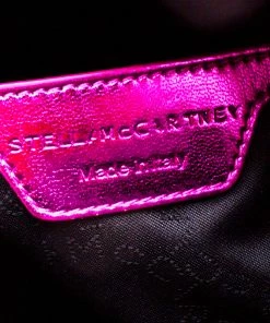 Best Pirce 🎁 Stella McCartney Dark Pink Nylon Falabella 🎒 Backpack For 👩 Women 😀 -Stella McCartney Shop luxury women stella mccartney used travel p194161 005