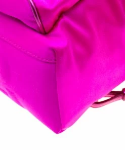 Best Pirce 🎁 Stella McCartney Dark Pink Nylon Falabella 🎒 Backpack For 👩 Women 😀 -Stella McCartney Shop luxury women stella mccartney used travel p194161 009