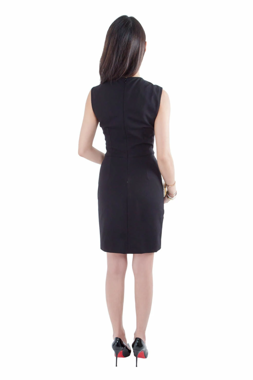 Cheapest โ๏ธ Stella McCartney Black Cotton Stretch Crochet Applique Detail Sleeveless Pencil ๐ Dress M For ๐ฉ Women ๐ 5 Cheapest โ๏ธ Stella McCartney Black Cotton Stretch Crochet Applique Detail Sleeveless Pencil ๐ Dress M For ๐ฉ Women ๐ - Image 3