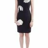 Cheapest ✔️ Stella McCartney Black Cotton Stretch Crochet Applique Detail Sleeveless Pencil 👗 Dress M For 👩 Women 👏 -Stella McCartney Shop luxury women used clothes p204671 006